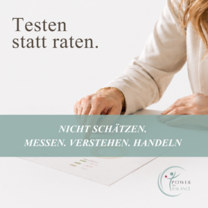 Power of Balance Tisch Aufsteller